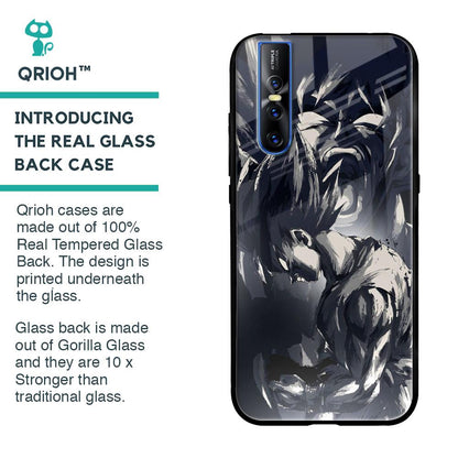 Sketch Art DB Glass Case for Vivo V15 Pro