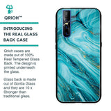 Ocean Marble Glass Case for Vivo V15 Pro