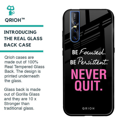 Be Focused Glass case for Vivo V15 Pro