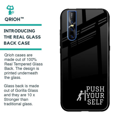 Push Your Self Glass Case for Vivo V15 Pro