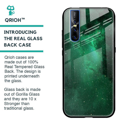 Emerald Firefly Glass Case For Vivo V15 Pro