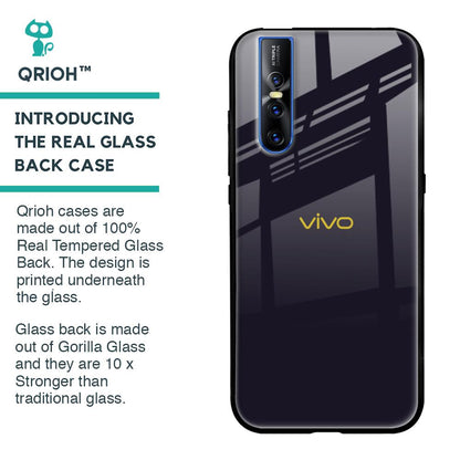 Deadlock Black Glass Case For Vivo V15 Pro