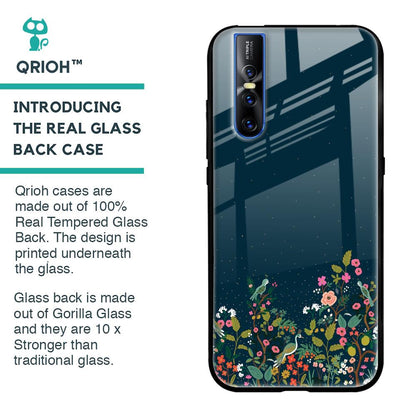 Small Garden Glass Case For Vivo V15 Pro