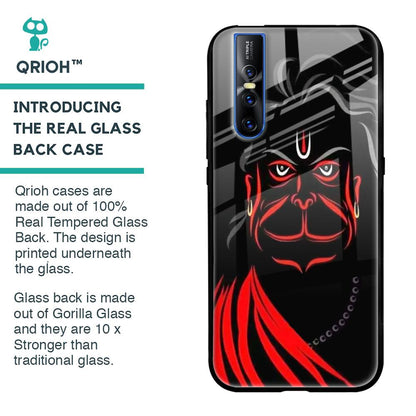 Lord Hanuman Glass Case For Vivo V15 Pro