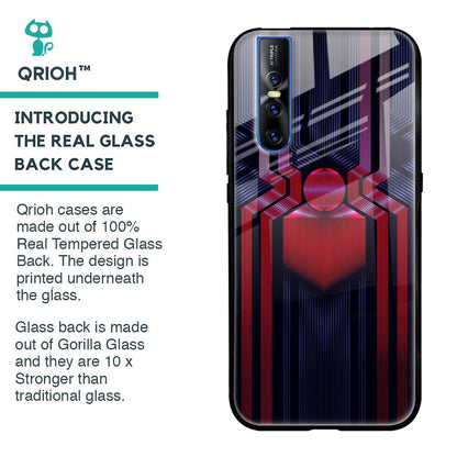 Super Art Logo Glass Case For Vivo V15 Pro