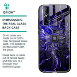 Techno Color Pattern Glass Case For Vivo V15 Pro