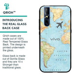 Fly Around The World Glass Case for Vivo V15 Pro