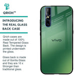 Green Grunge Texture Glass Case for Vivo V15 Pro