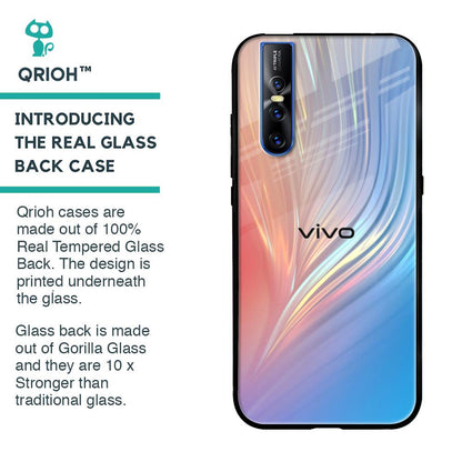 Mystic Aurora Glass Case for Vivo V15 Pro