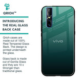 Palm Green Glass Case For Vivo V15 Pro