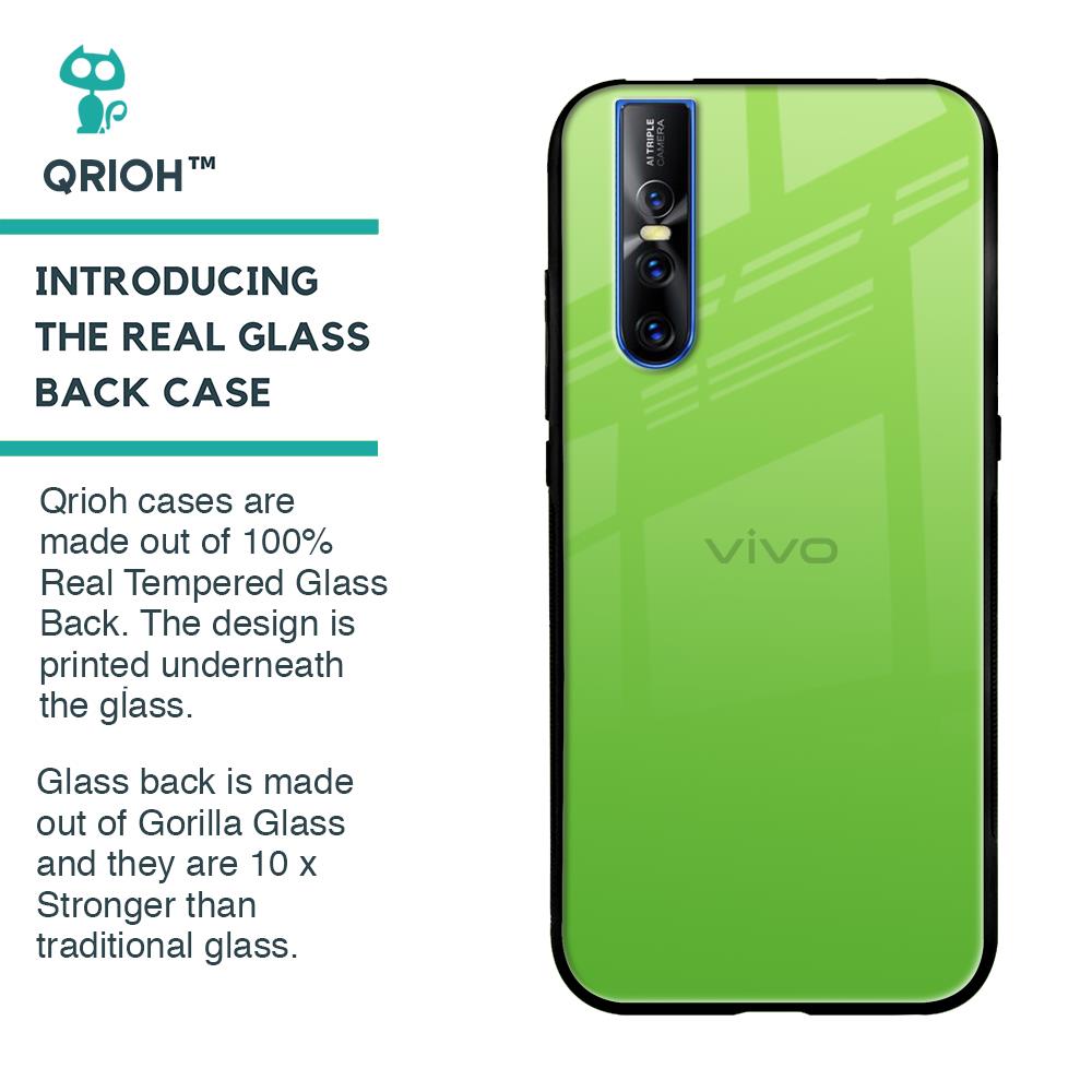 Paradise Green Glass Case For Vivo V15 Pro