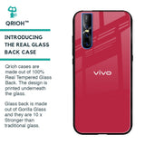 Solo Maroon Glass case for Vivo V15 Pro