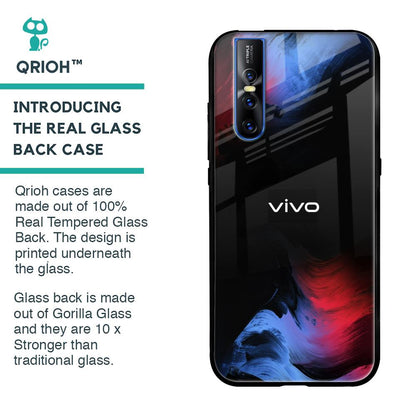 Fine Art Wave Glass Case for Vivo V15 Pro