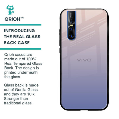 Rose Hue Glass Case for Vivo V15 Pro