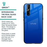 Egyptian Blue Glass Case for Vivo V15 Pro
