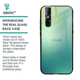 Dusty Green Glass Case for Vivo V15 Pro