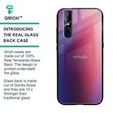Multi Shaded Gradient Glass Case for Vivo V15 Pro