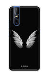 White Angel Wings Vivo V15 Pro Back Cover