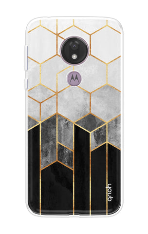 Hexagonal Pattern Motorola Moto G7 Power Back Cover