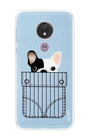 Cute Dog Motorola Moto G7 Power Back Cover