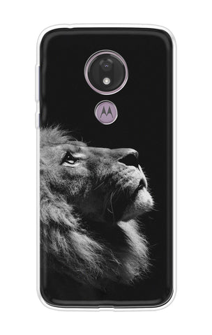 Lion Looking to Sky Motorola Moto G7 Power Back Cover