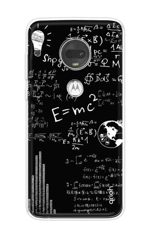 Equation Doodle Motorola Moto G7 Back Cover