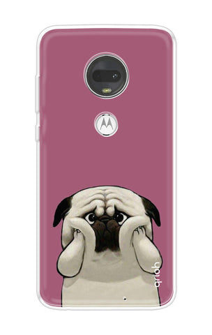Chubby Dog Motorola Moto G7 Back Cover