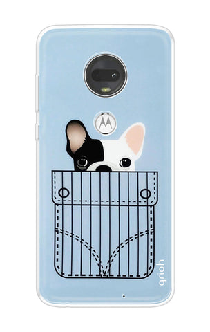 Cute Dog Motorola Moto G7 Back Cover