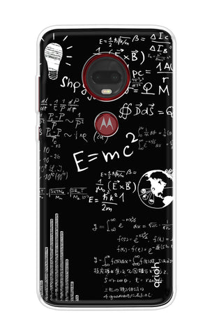 Equation Doodle Motorola Moto G7 Plus Back Cover