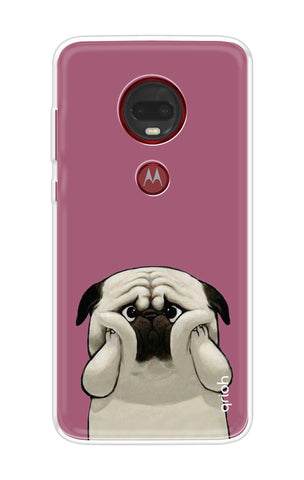 Chubby Dog Motorola Moto G7 Plus Back Cover