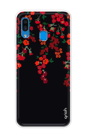 Floral Deco Samsung Galaxy A30 Back Cover