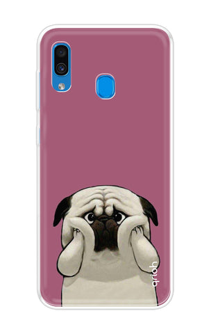 Chubby Dog Samsung Galaxy A30 Back Cover