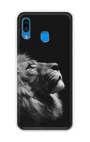 Lion Looking to Sky Samsung Galaxy A30 Back Cover