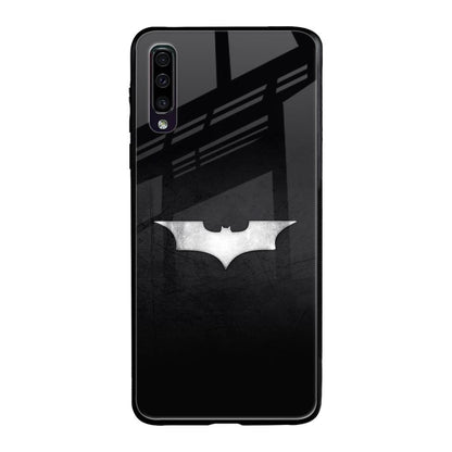 Super Hero Logo Samsung Galaxy A50 Glass Back Cover Online