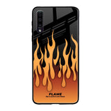 Fire Flame Samsung Galaxy A50 Glass Back Cover Online