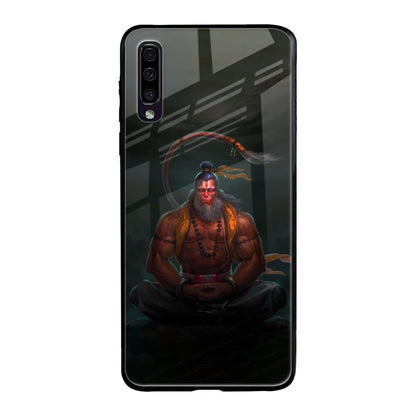Lord Hanuman Animated Samsung Galaxy A50 Glass Back Cover Online