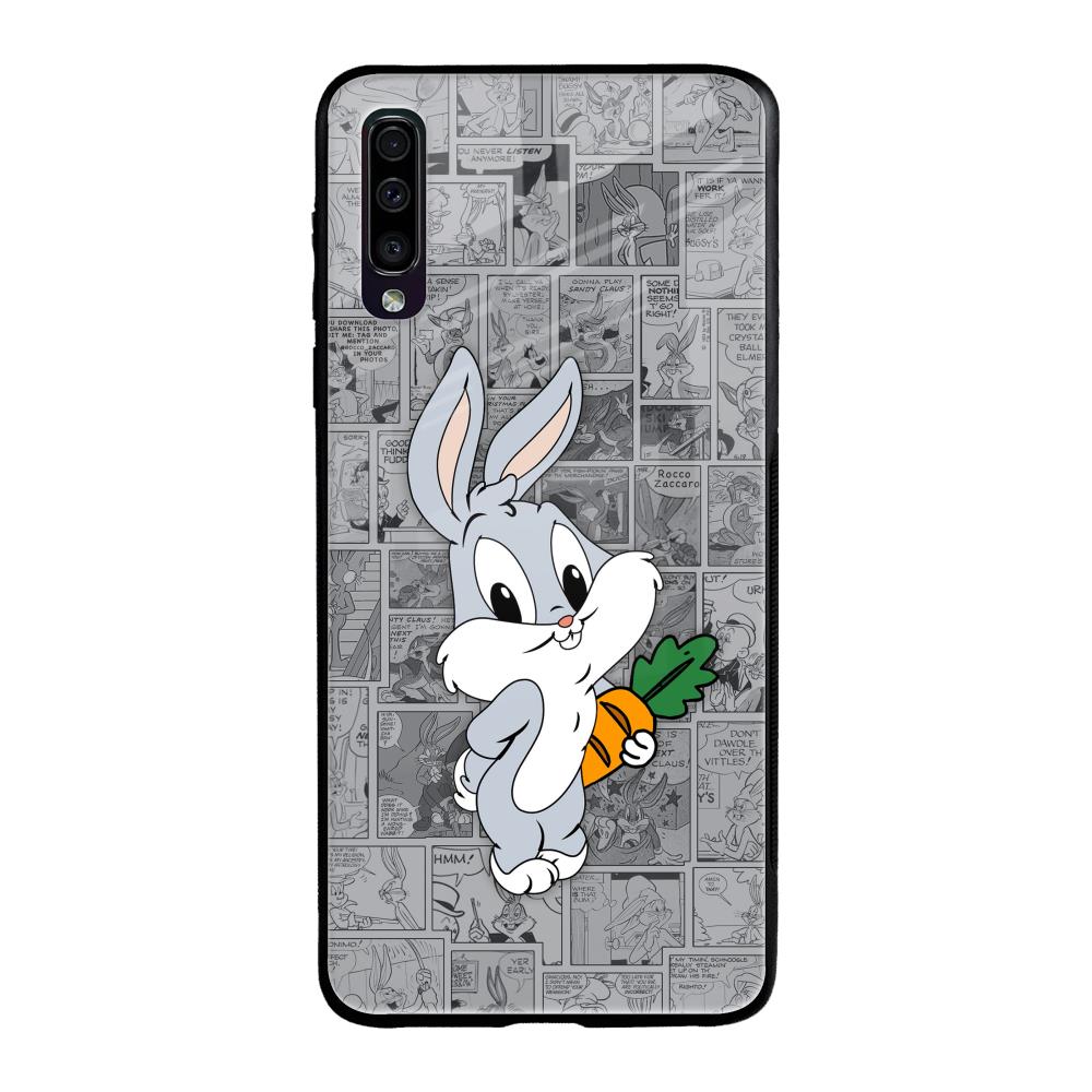 Cute Baby Bunny Samsung Galaxy A50 Glass Back Cover Online