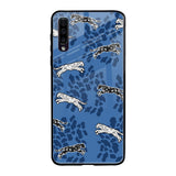 Blue Cheetah Samsung Galaxy A50 Glass Back Cover Online