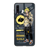 Cool Sanji Samsung Galaxy A50 Glass Back Cover Online