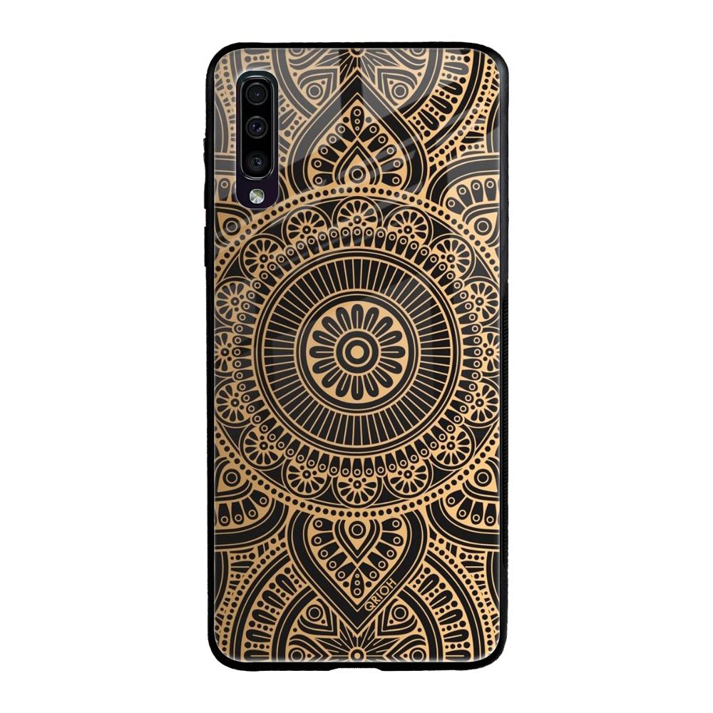 Luxury Mandala Samsung Galaxy A50 Glass Cases & Covers Online
