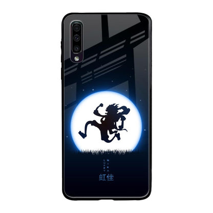 Luffy Nika Samsung Galaxy A50 Glass Back Cover Online