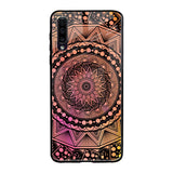 Floral Mandala Samsung Galaxy A50 Glass Back Cover Online