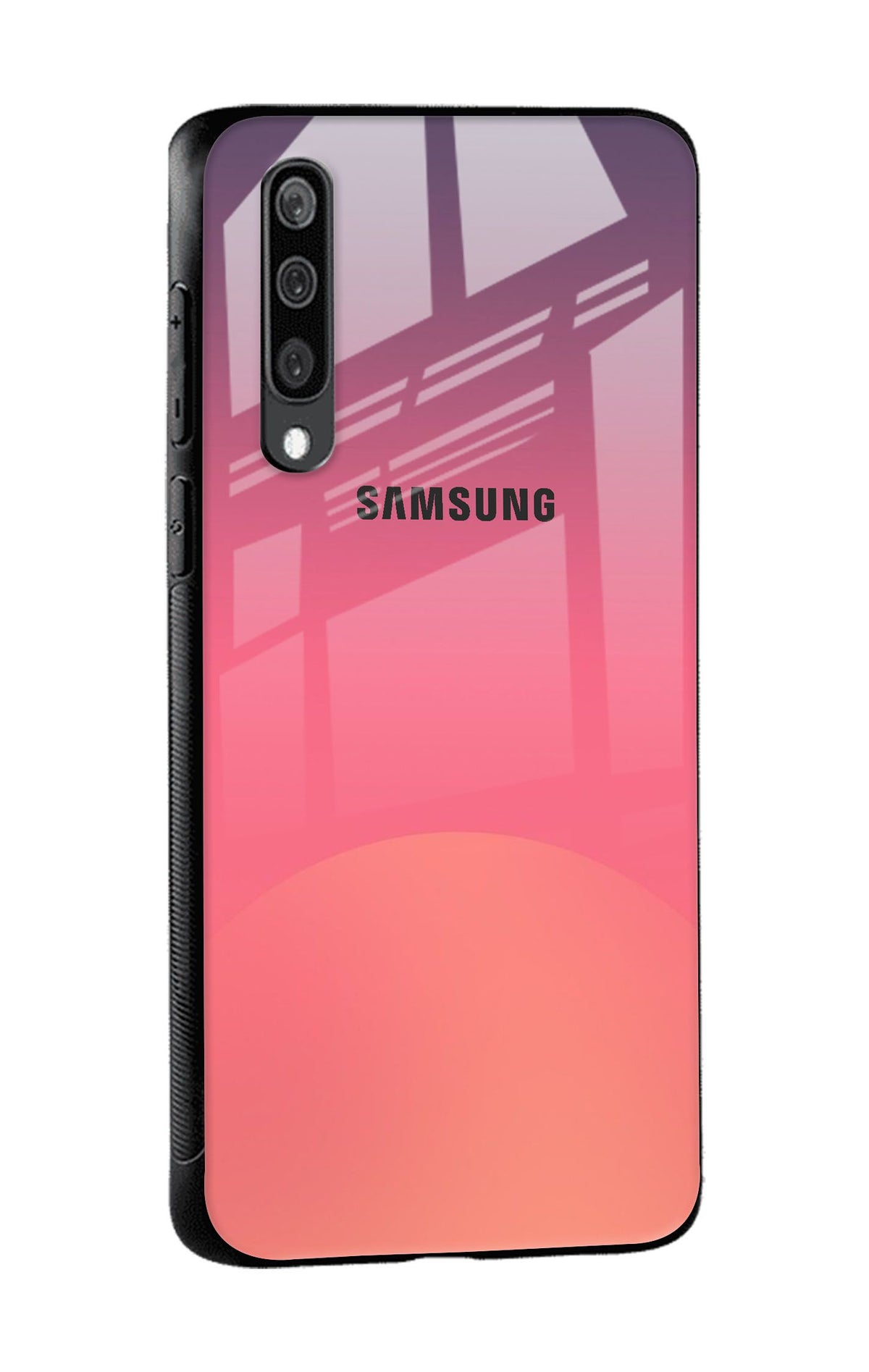 Sunset Orange Glass Case for Samsung Galaxy A50
