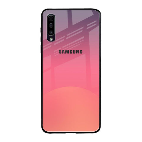 Sunset Orange Samsung Galaxy A50 Glass Cases & Covers Online