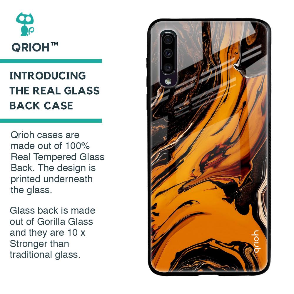Secret Vapor Glass Case for Samsung Galaxy A50