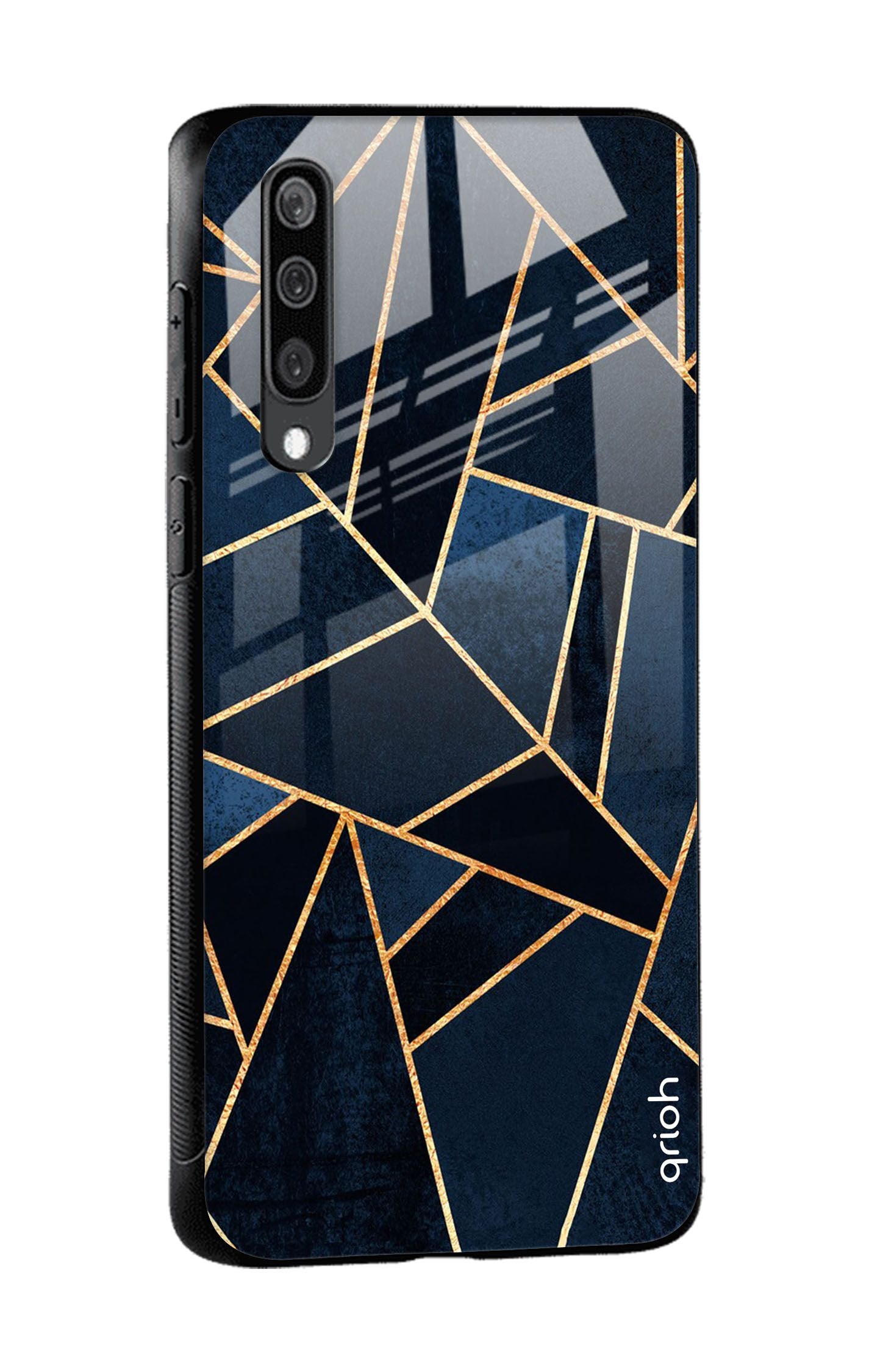 Abstract Tiles Glass case for Samsung Galaxy A50