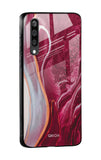 Crimson Ruby Glass Case for Samsung Galaxy A50