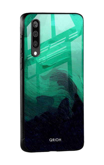 Scarlet Amber Glass Case for Samsung Galaxy A50
