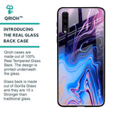 Psychic Texture Glass Case for Samsung Galaxy A50