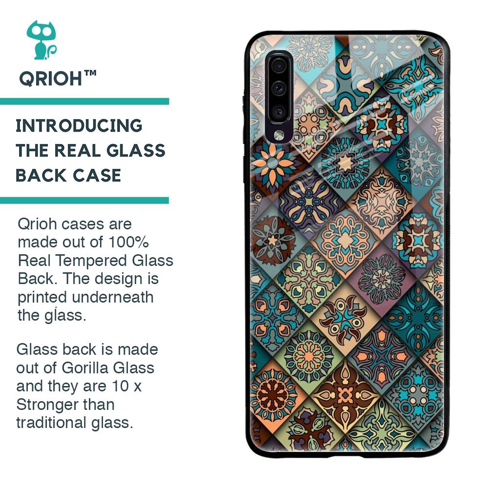 Retro Art Glass case for Samsung Galaxy A50